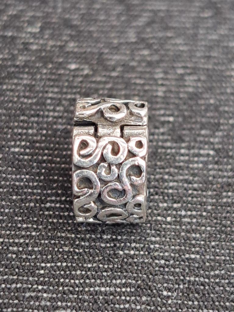 Pandora bedel clip 925 Ale, Sieraden, Tassen en Uiterlijk, Bedels, Gebruikt, Pandora, Ophalen of Verzenden, 1 bedel