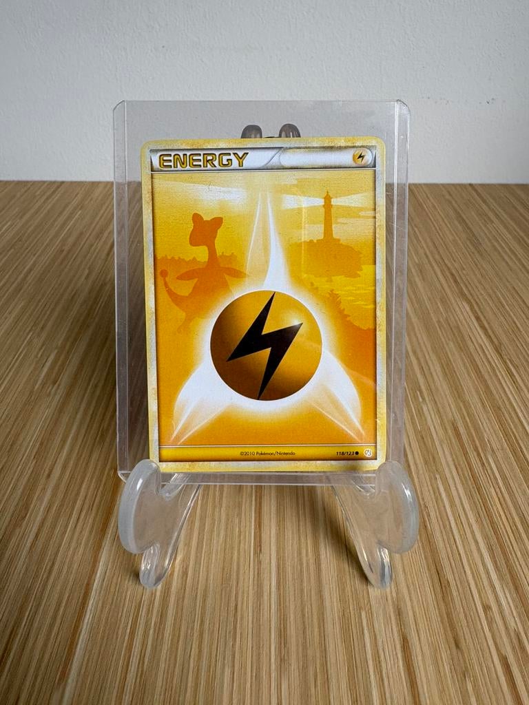 Lightning Energy | HeartGold & SoulSilver, Hobby en Vrije tijd, Verzamelkaartspellen | Pokémon, Ophalen of Verzenden, Zo goed als nieuw