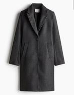 H&M jas maat L, donkergrijs, nieuw, Kleding | Dames, Jassen | Winter, Ophalen of Verzenden, Nieuw, Maat 42/44 (L), Grijs
