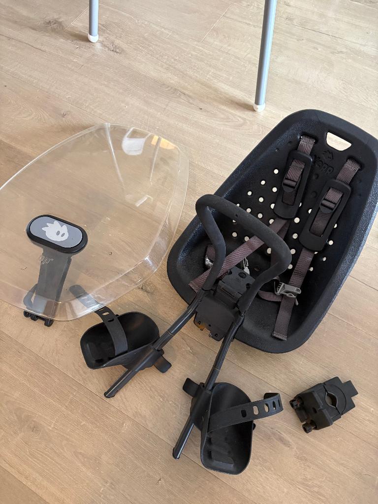 Yepp fietsstoeltje voor inclusief windscherm en beugel, Fietsen en Brommers, Fietsaccessoires | Fietsstoeltjes, Ophalen, Zo goed als nieuw