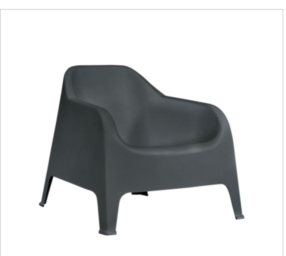 KUIPSTOEL TOMMY ANTRACIET GEZOCHT, Tuin en Terras, Tuinstoelen, Ophalen of Verzenden, Zo goed als nieuw, Kunststof