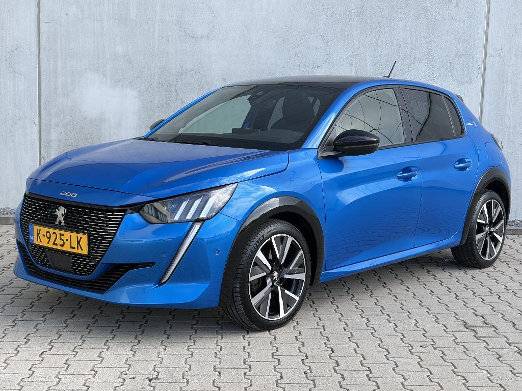 Peugeot 208 1.2 Puretech GT-line - ACC - Pano - Led, Auto's, Peugeot, Voorwielaandrijving, Blauw, 49 €/maand, Origineel Nederlands