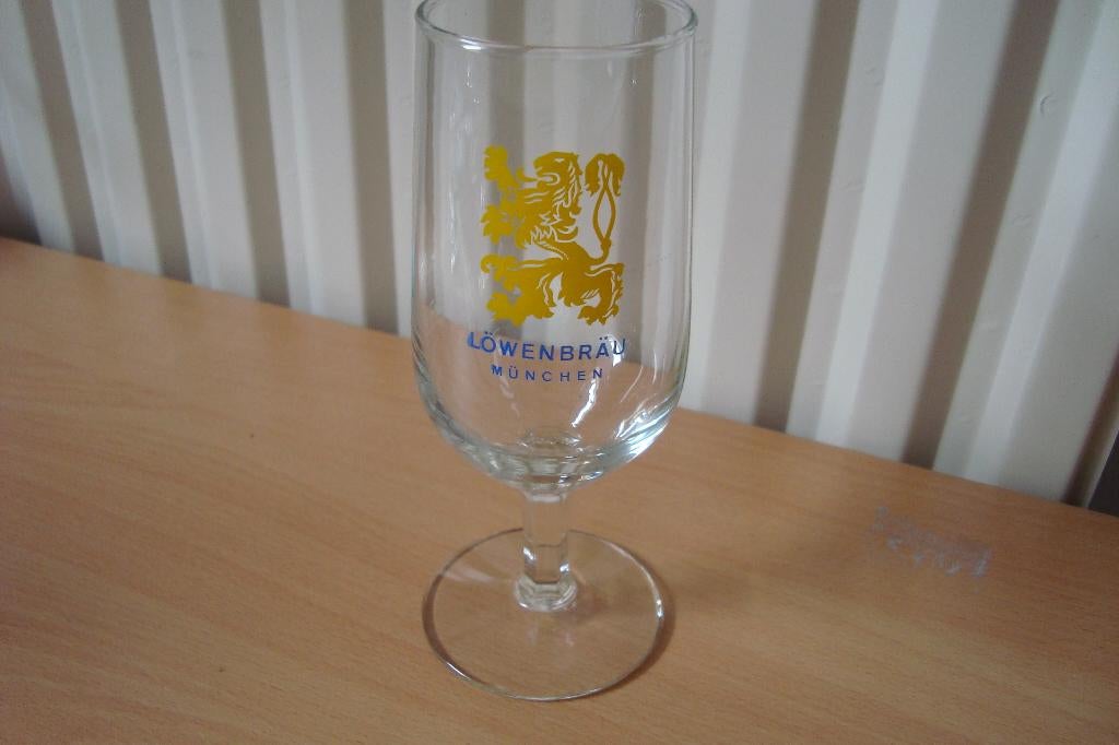 Lowenbrau Munchen, Ophalen of Verzenden, Zo goed als nieuw, Glas of Glazen, Overige merken