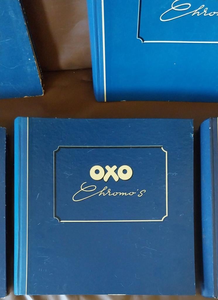 Vintage OXO Chromo's verzamelalbums (meerdere), Ophalen of Verzenden, Gebruikt