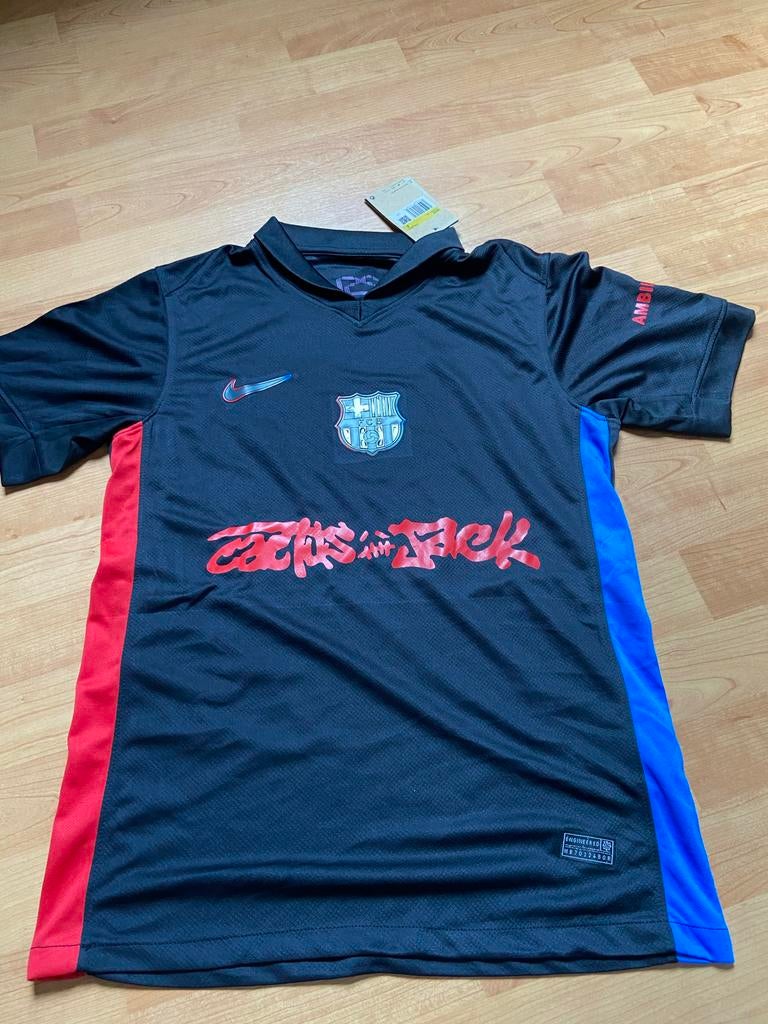 Nike FC Barcelona x Cactus Jack T-shirt, Ophalen of Verzenden, Zo goed als nieuw