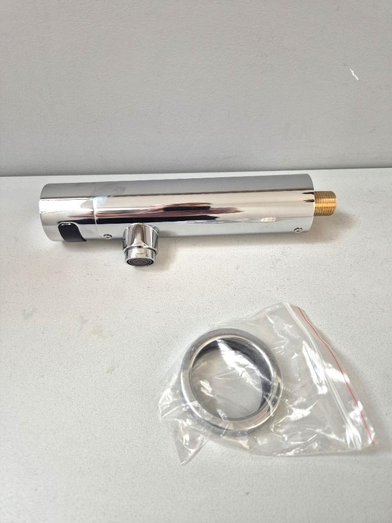 Sensor kraan chroom, Ophalen, Nieuw, Chroom, Kraan