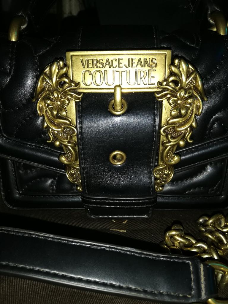 Versace jeans couture tas zwart nieuw met prijskaart, Ophalen of Verzenden, Nieuw, Zwart, Schoudertasje