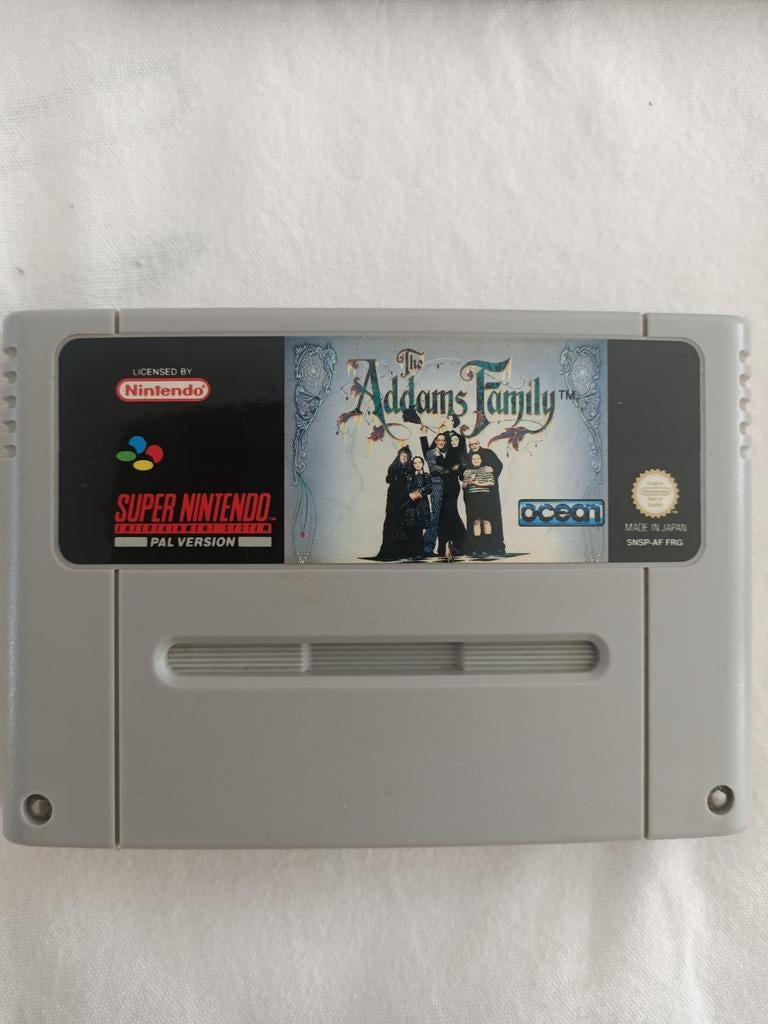 The Addams Family Super Nintendo PAL Version, Ophalen of Verzenden