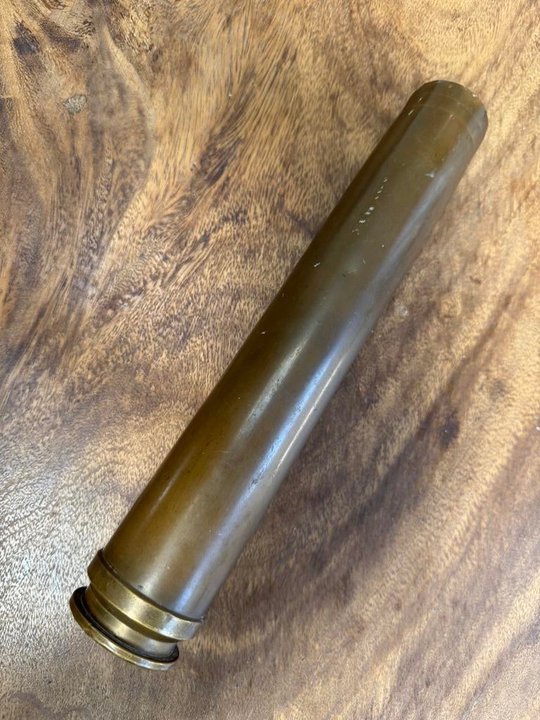 Duitse 3,7cm flak18 huls, Verzamelen, Ophalen of Verzenden, Duitsland, Hulzen of Bodemvondsten