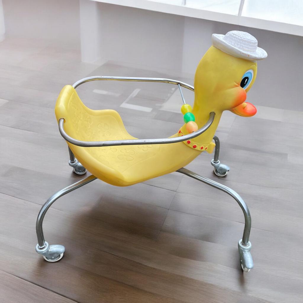 Vintage loopeend voor kleine kinderen, Ophalen, Gebruikt, Overige typen, Met wieltjes