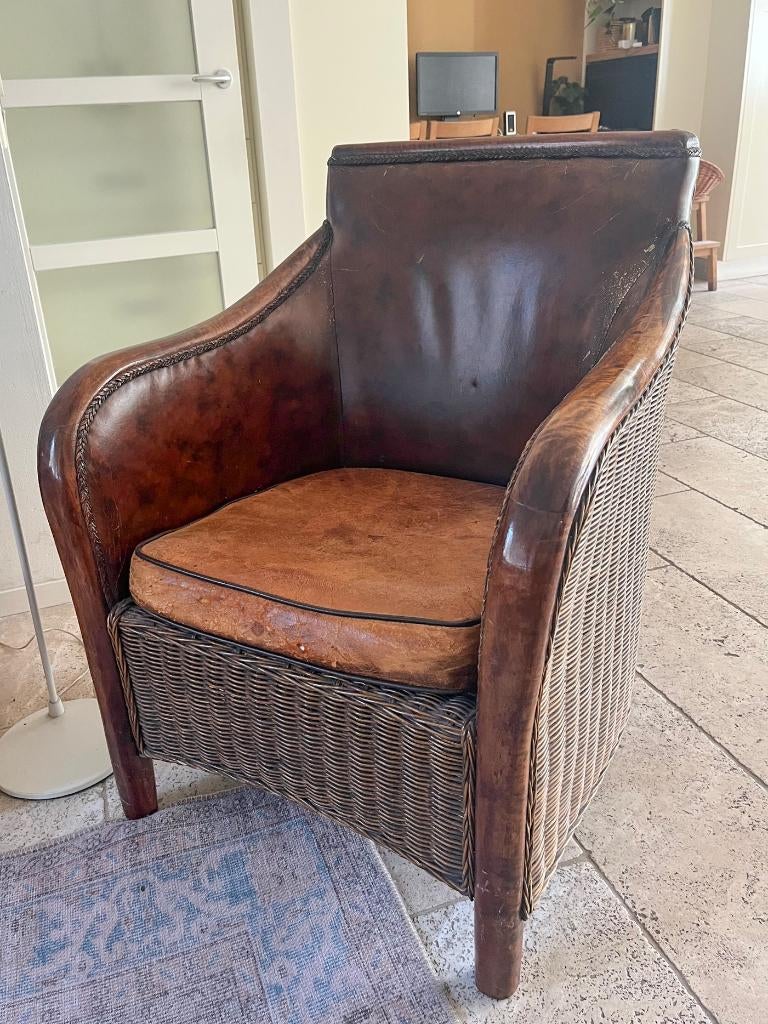 Karakteristieke Rookstoel, Antiek en Kunst, Antiek | Meubels | Stoelen en Banken, Ophalen