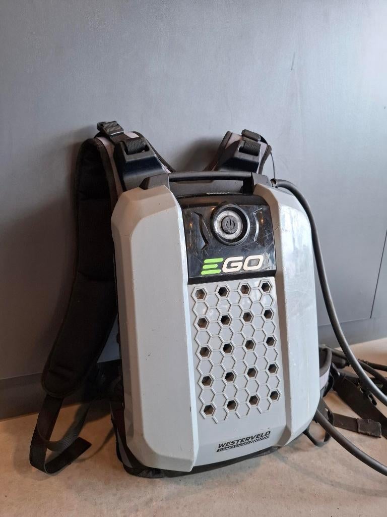 Ego bax1500 rug accu pakket incl. oplader € 775,-, Ophalen of Verzenden, Zo goed als nieuw, Overige soorten, EGO Power+