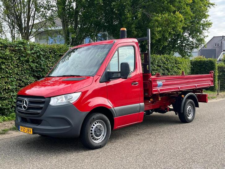 Mercedes-Benz SPRINTER 319 3.0 V6 , 3 zijdige Kipper Meiller, Auto's, Bestelauto's, Bedrijf, Te koop, Airconditioning, Bluetooth
