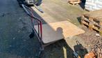 Platte kar 80x120cm met verende plaat, 100 liter of meer, Ophalen, Gebruikt, Transportkar