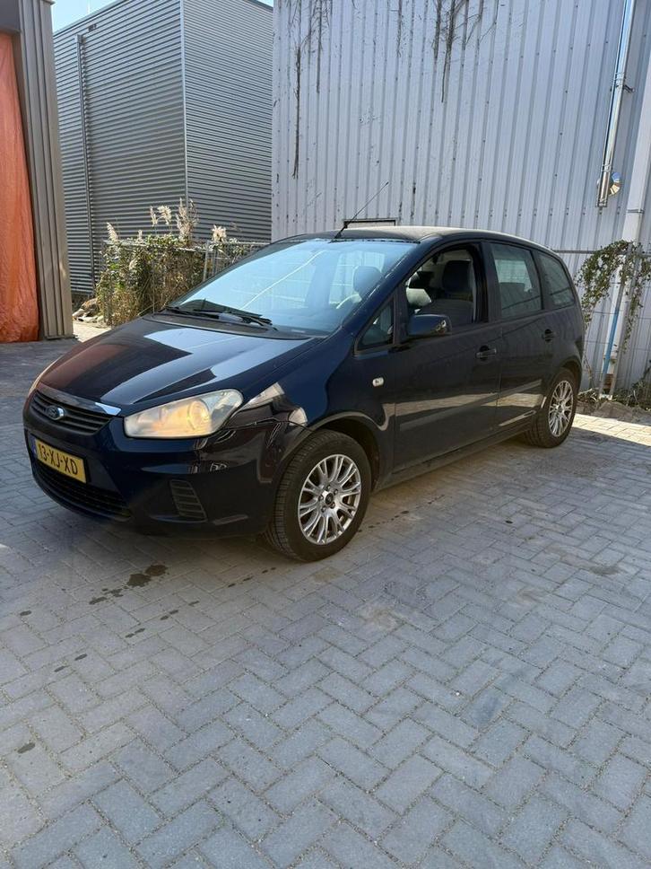 Ford C-Max 1.6 74KW 2007 Blauw, Auto's, Ford, Particulier, C-Max, ABS, Airbags, Airconditioning, Boordcomputer, Centrale vergrendeling