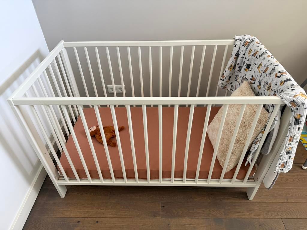 Ikea Gulliver Babybedje wit, Ophalen, Zo goed als nieuw