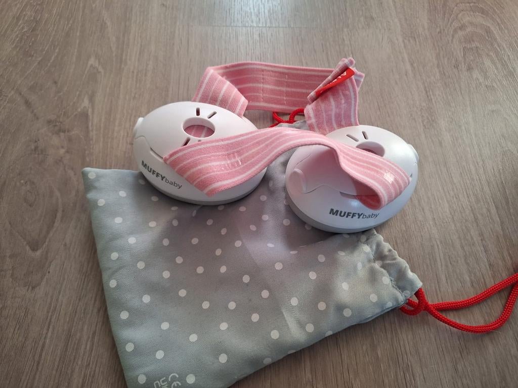 Muffy gehoorbescherming baby/dreumes, Kinderen en Baby's, Kindermode-accessoires, Ophalen, Gebruikt