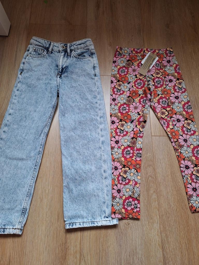 Legging Kids (nieuw) mt 116 en broek Vingino draagmt 122!, Kinderen en Baby's, Kinderkleding | Maat 116, Broek, Meisje, Nieuw