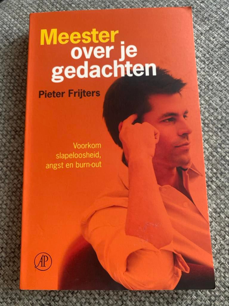 Meester over je gedachten - Pieter Frijters, Ophalen of Verzenden, Gelezen, Klinische psychologie
