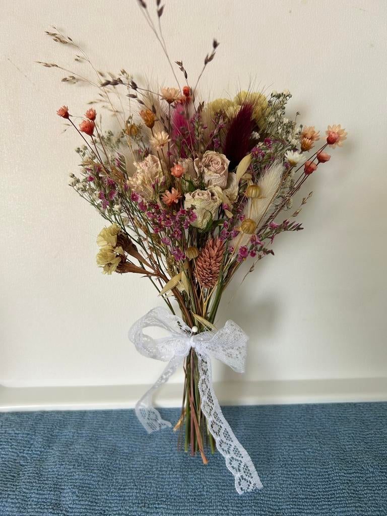 Prachtig droogbloemen corsage / boeketje, Ophalen of Verzenden, Nieuw