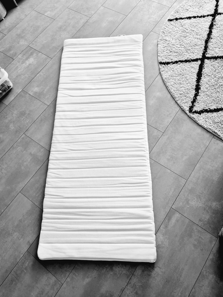 Ikea Talgje topper 80x200x2,5, Huis en Inrichting, Slaapkamer | Matrassen en Bedbodems, Ophalen, Eenpersoons, Zo goed als nieuw