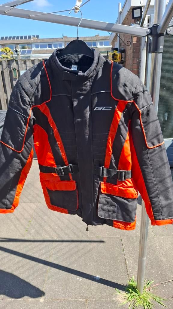 Kinder motorjas, Motoren, Ophalen, Tweedehands, Jas | textiel
