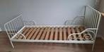 Meegroeibed ikea Minnen. Met sierdetails en lattenbodem, Huis en Inrichting, Slaapkamer | Bedden, Ophalen, Zo goed als nieuw, Eenpersoons