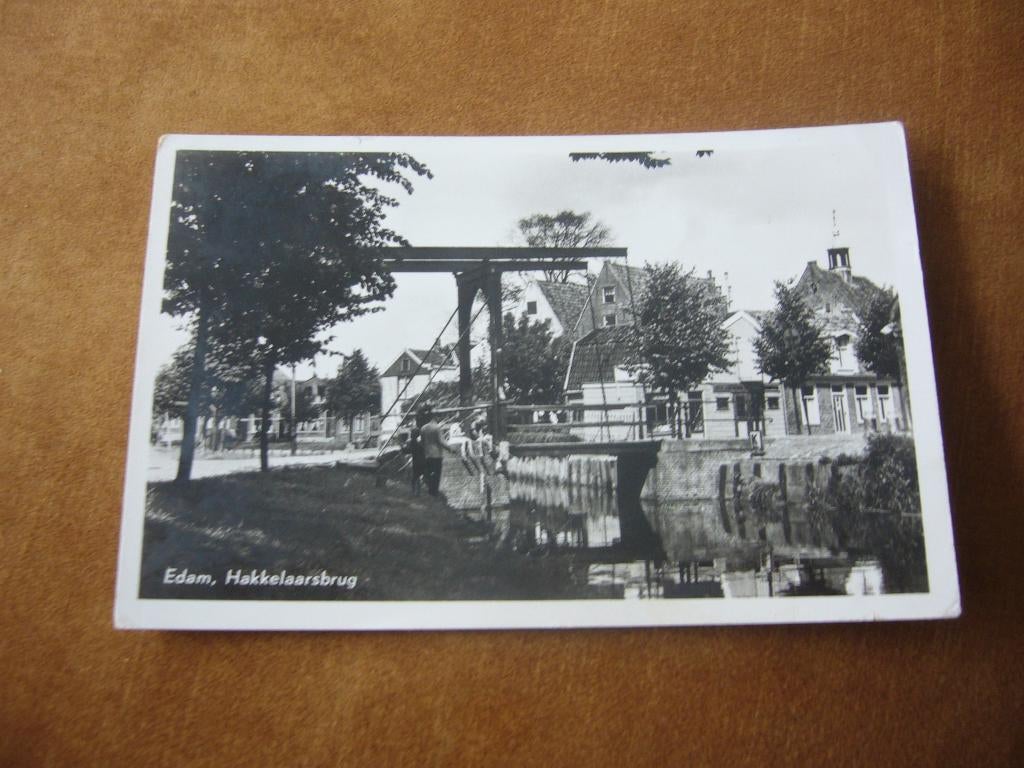 EDAM  =  HAKKELAARSBRUG, Ophalen of Verzenden, 1940 tot 1960, Gelopen, Noord-Holland