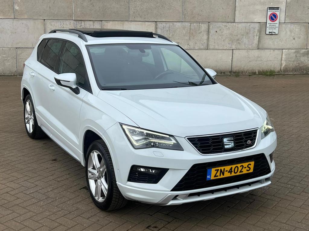 Seat Ateca 1.5 TSI FR Business Intense AUTOMAAT, ZEER NETJES, 4 cilinders, 150 pk, Ateca, Wit