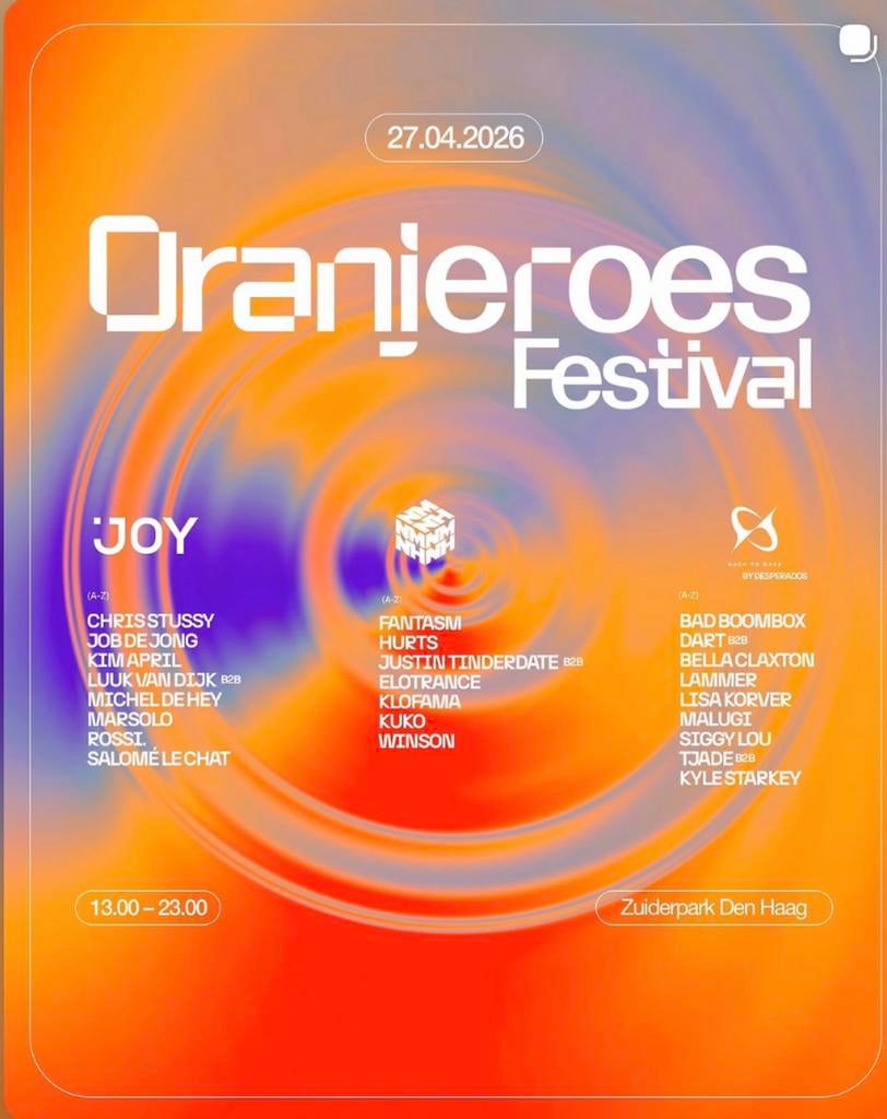 Oranjeroes Festival, Eén persoon