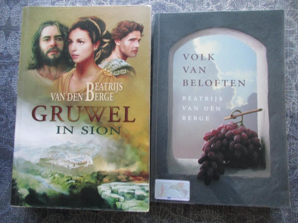Beatrijs van den Berge - volk van beloften / Gruwel in Sion, Ophalen of Verzenden, Zo goed als nieuw