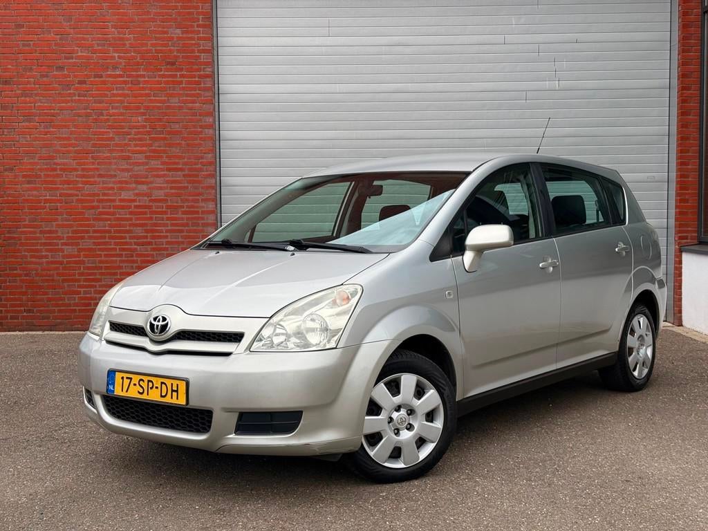 Toyota Corolla Verso 1.6 VVT-i Terra| AIRCO| NAP| NEW APK, Gebruikt, Zwart, 4 cilinders, Origineel Nederlands
