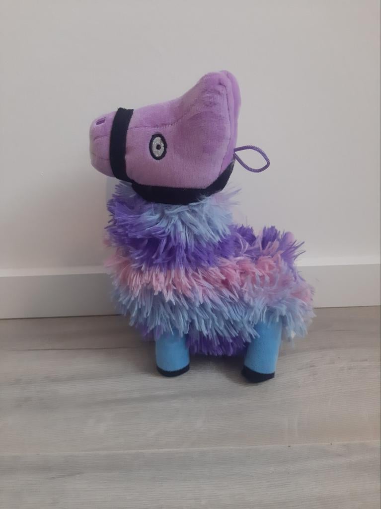 Knuffel lama Fortnite paars smile toys K4437, Ophalen of Verzenden, Zo goed als nieuw, Beer