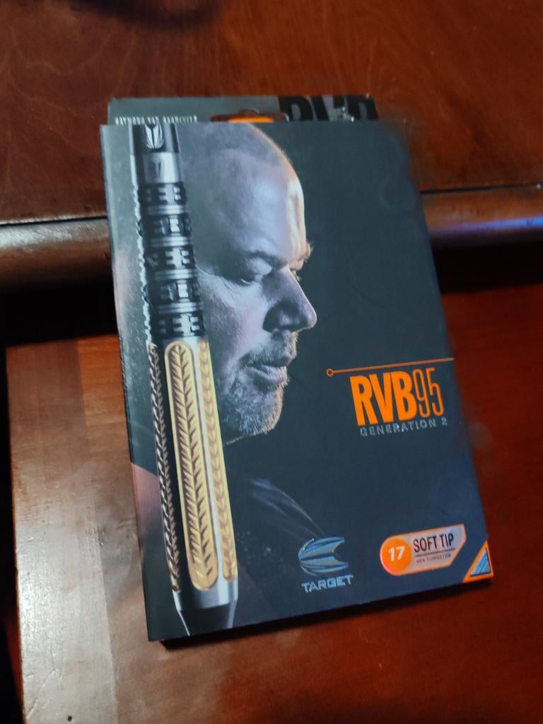 Raymond Van Barneveld RVB95 soft tip darts 17g, Ophalen of Verzenden, Nieuw, Pijlen, Soft tip