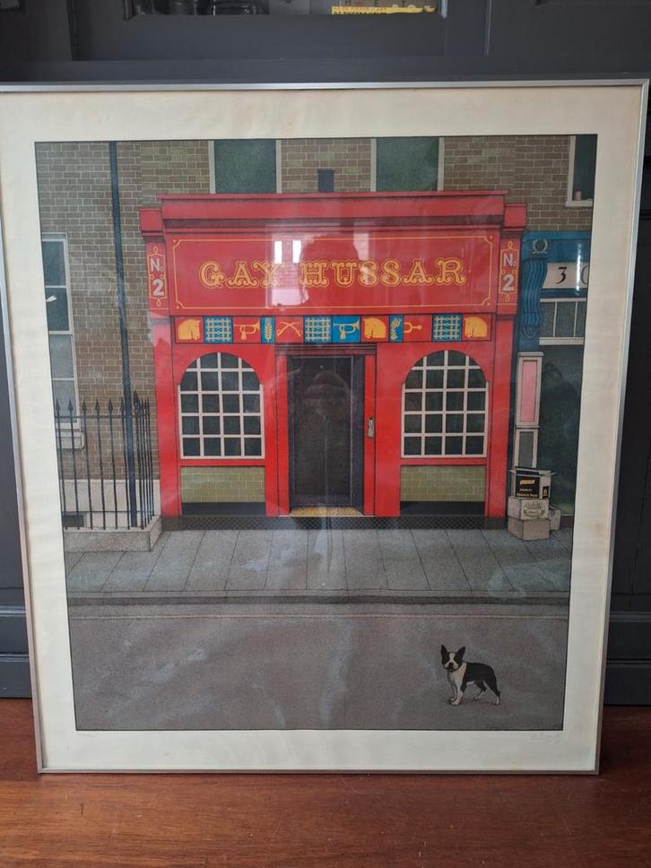 Litho Klaus Morits - 'Gay Hussar' - Genummerd 147/200, Antiek en Kunst, Kunst | Litho's en Zeefdrukken, Ophalen of Verzenden