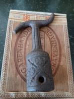 Oude ijzeren raam/ boot haak, Ophalen of Verzenden