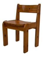 Vintage massief grenen stoel Ate van Apeldoorn, Ophalen, Gebruikt, Bruin, Ate van Apeldoorn