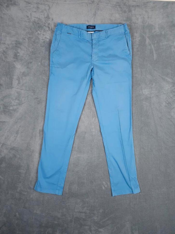 Mr Marvis Broek The Mavericks W38 L32 Blauw, Kleding | Heren, Broeken en Pantalons, Zo goed als nieuw, Maat 52/54 (L), Blauw, Ophalen of Verzenden