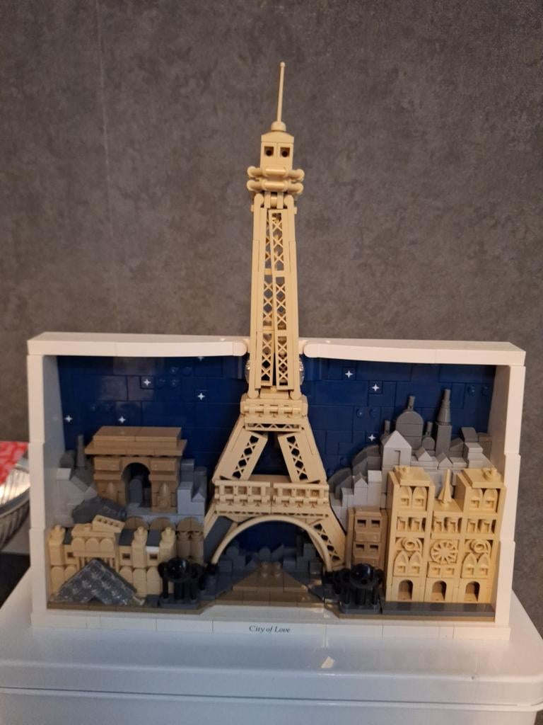 Lego Architecture Eiffeltoren Fotolijst, Ophalen of Verzenden, Zo goed als nieuw, Complete set, Lego
