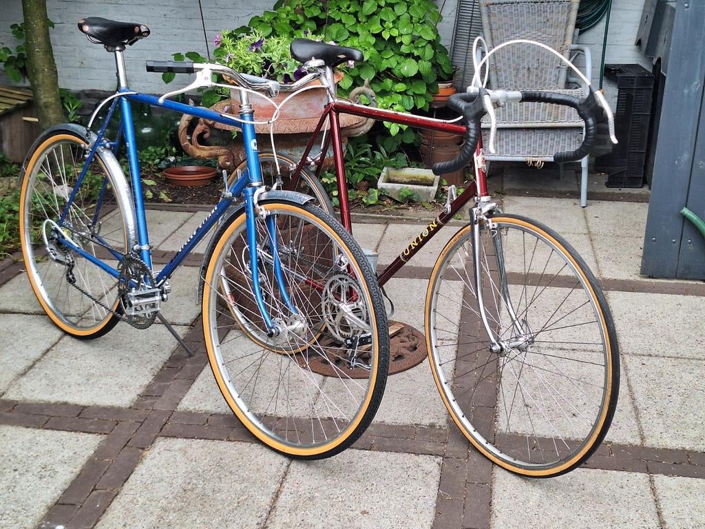 Twee leuke sportfietsen jaren 70, 59 cm of meer, Ophalen