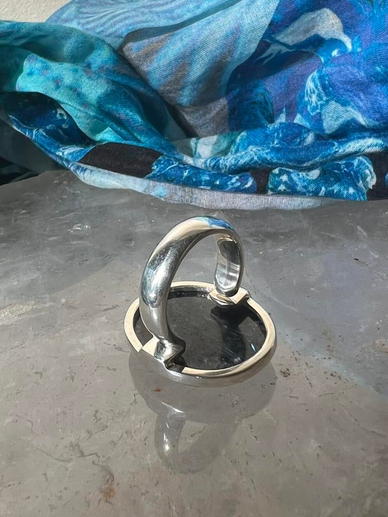 Nuummiet tovenaarssteen beschermt intuïtie power uniek, Nieuw, Ophalen of Verzenden, 17 tot 18, Dame of Heer