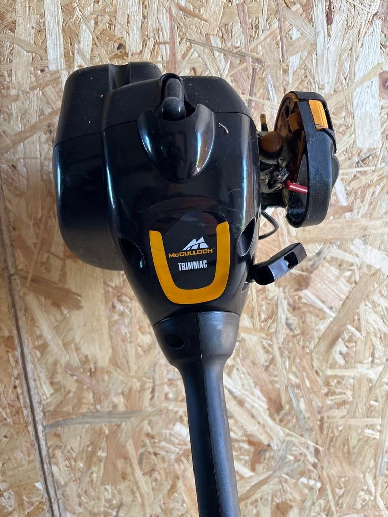 McCulloch Trimmac Kantjesmaaier - Benzine, Tuin en Terras, Bosmaaiers, Ophalen, Zo goed als nieuw, 30 tot 50 cm, Benzine