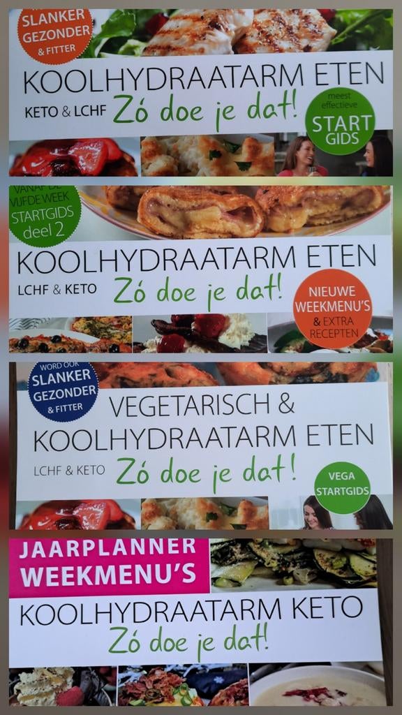 4x Koolhydraatarm eten, zo doe je dat! - Matty Barnhoorn, Ophalen of Verzenden, Zo goed als nieuw, Gezond koken