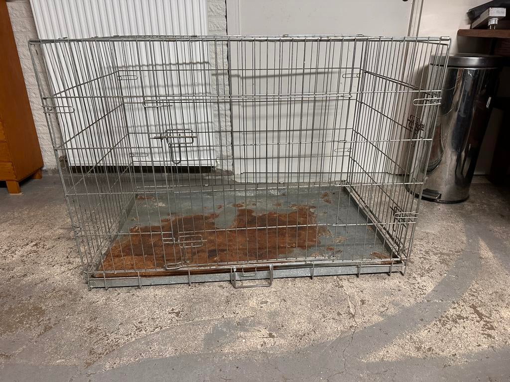 Bench Middelgroot 108x70 x 77 (hoog), Ophalen, Gebruikt, 65 tot 100 cm, Hondenhok