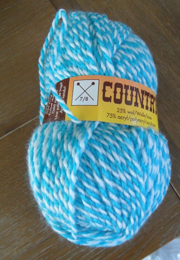 2x nieuwe bol breiwol (blauw en grijs), Hobby en Vrije tijd, Breien en Haken, Ophalen of Verzenden, Nieuw, Breien, Wol of Garen