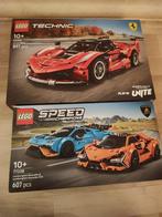 2 LEGO Sets: 42212 Ferrari + 77238 Lamborghini - Nieuw!, Ophalen of Verzenden, Nieuw, Complete set, Lego