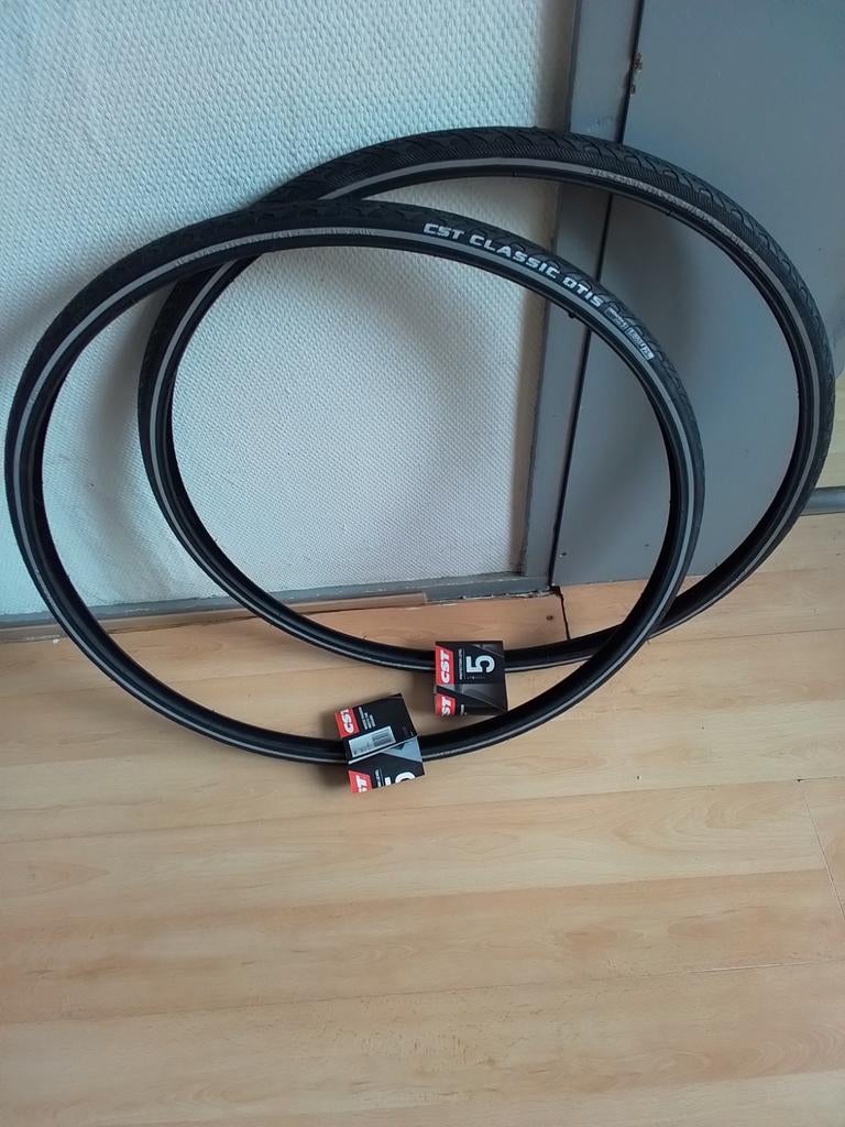 Nieuwe cst banden, Ophalen