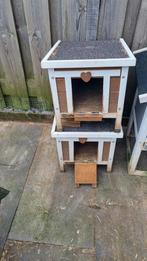 Konijnen/cavia hokjes buiten, Dieren en Toebehoren, 110 cm of meer, Nieuw, Cavia, Ophalen