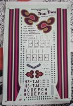 Liveries United Thai Airways Boeing 777 1/144, Overige merken, 1:144 tot 1:200, Ophalen of Verzenden, Zo goed als nieuw