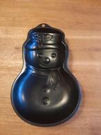 Sneeuwpop bakvorm / koekblik - Kerst thema, Huis en Inrichting, Ophalen of Verzenden, Gebruikt